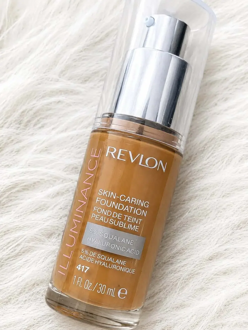 Revlon Illuminance Skin-Caring Foundation, Shade 417, 1 fl. oz.